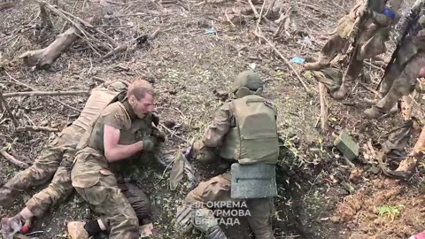 Footage from the 2nd assault battalion (of the 3rd separate assault brigade.