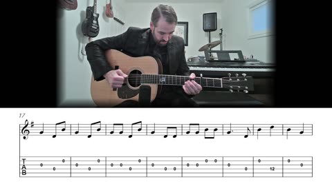 The Last Post - Crosspicking Guitar Lesson (Sheet Music + TAB)