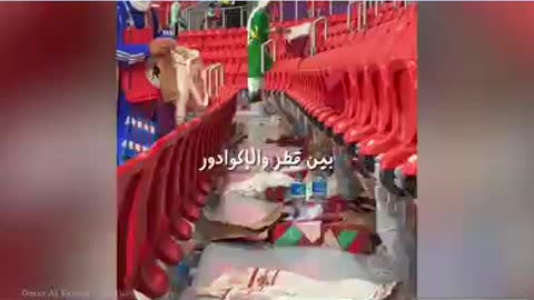 A video of Japanese fans cleaning Albeit Stadium has gone viral
