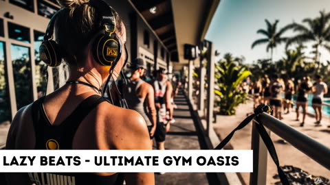 Lazy Beats - Ultimate Gym Oasis: Bali Workout 🏋️‍♂️🌴 | Lofi Chillout for Elite Athletes 🎧✨