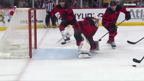 NHL: Allen Shines with Double Save!