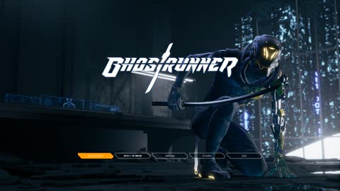 Cyborg Ninja Time! Ghost Runner Stream 1