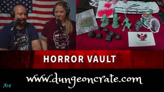 JUT Dungeon Crate Unboxing Horror Vault