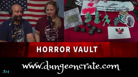 JUT Dungeon Crate Unboxing Horror Vault