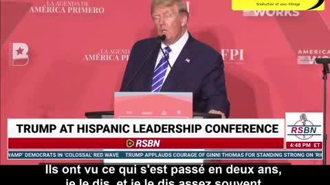 Donald Trump sur les investigations. Vidéo ST en français