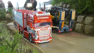 MEGA RC TRUCK COLLECTION, MASSIVE FIRE RESCUE OPERATION!! FASZINATION MODELLBAU 2023 FRIEDRICHSHAFEN