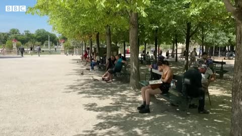 Heatwave across Europe sees Spain and France swelter - BBC News