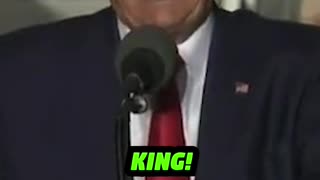 Trump in Pennsylvania: "I'm the MAGA king! 👑"