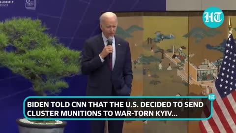 Putin Gets Support From U.S. Against Ukraine Cluster Bombs; 'World War III...' | Trump Slams Biden