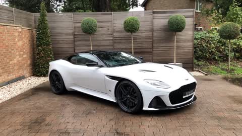 2019 Aston Martin DBS Superleggera - AML White Stone - Walkaround & Interior [4K]