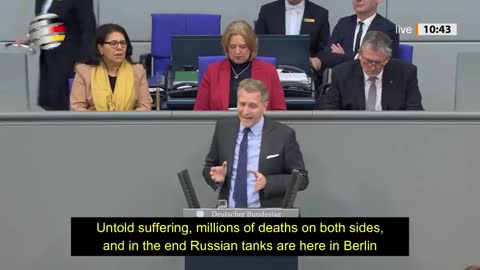 AFD, PETR BYSTRON REMINDS GERMAN BUNDESTAG ABOUT HISTORY LESSONS