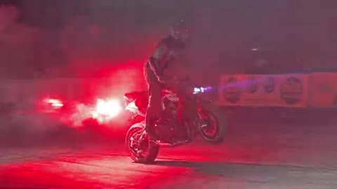 Stunt And Drift On Fire