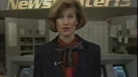 March 1987 - Julie Carey Indianapolis WTHR Morning News Update