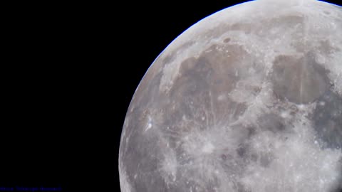 Jupiter & Galilean Moon's with a High Powered Telescope & the Strawberry Moon