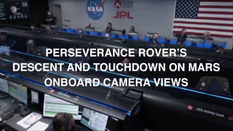 Perseverance Rover_s Descent and Touchdown on Mars (Official NASA Video)(720P_HD)