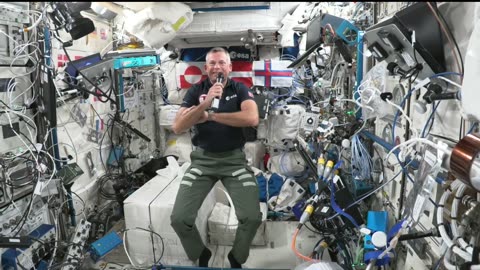Expedition 69 Astronaut Andreas Mogensen Talks with Copenhagen Media, Public