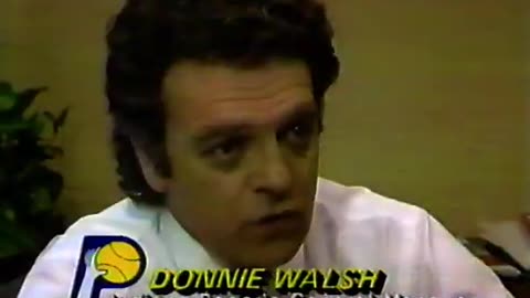 June 20, 1988 - Promo for NBA Draft with Indiana Pacers GM Donnie Walsh