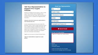 Support Pro-Crypto Policy! 💪 3 Simple Steps ✅ Only Takes 5 Min! (Get Active for 2024 Elections 🇺🇸 🚨)