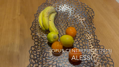 Opus Centrepiece (2015) by Guido Venturini for Alessi