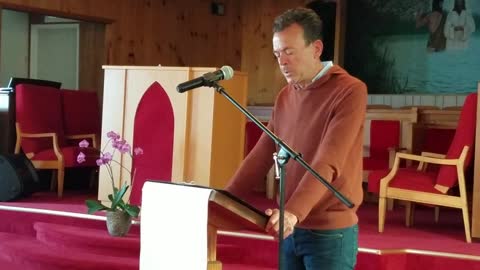Sermon by Brad Gordon on Palm Sunday, 4-10-22