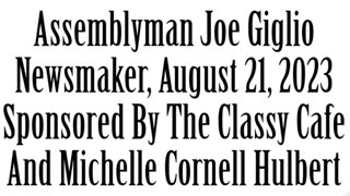 Wlea Newsmaker, August 21, 2023, Assemblyman Joe Giglio