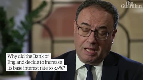 'Inflation is too high'_ Bank of England governor explains interest rate hike