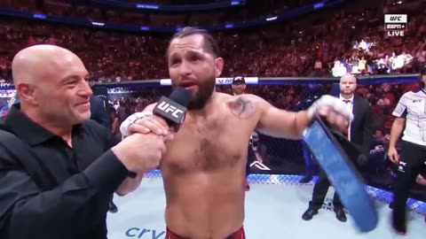 UFC legend Jorge Masvidal praises Trump and starts chant of "Let’s Go Brandon"