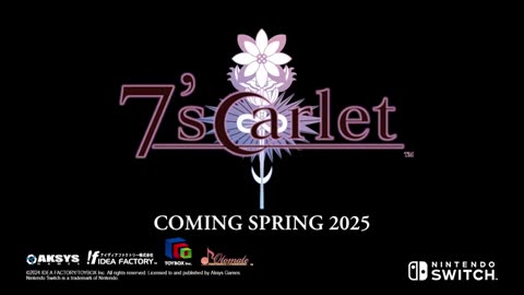 7'scarlet - Official Nintendo Switch Announcement Trailer