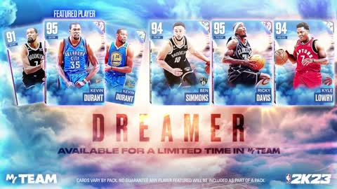 NBA 2K23 - First-Ever Dreamer MyTEAM Packs PS5 & PS4 Games