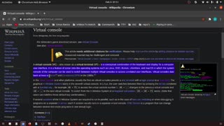 61_What is the "virtual console"?