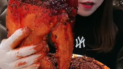 ASMR eating Spicy Seafood 🔥🔥🔥