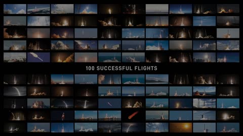 100 Successful Flights | rocket launch