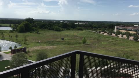 Golf Course - Balcony of the Stella Hotel in Bryan College Station Texas