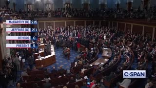 The Moment Kevin McCarthy Became Speaker Of The House