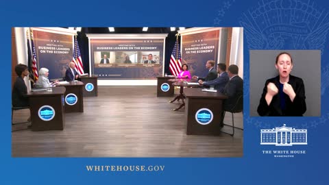 0217. President Biden Hosts a Roundtable Meeting with Chief Executive Officers