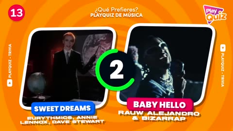 Salva 1 canción 🔊🤯 ¿Qué Canción Prefieres? 🤔🎶 Éxitos 2024 y Todos los tiempos - Play Quiz de Música