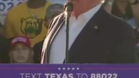 Trump speech in Waco, TX: I am your voice. I am your warrior.