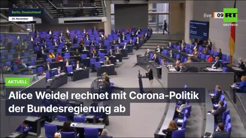 Alice Weidel rechnet mit Corona-Politik der Bundesregierung ab