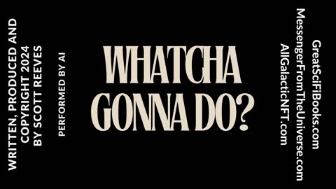 Whatcha Gonna Do? | Scott Reeves | Singer Songwriter | AI Singer | Original Song