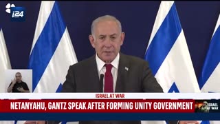 Netanyahu speaks to Israel: "Every Hamas operative will die. Hamas is ISIS. We will crush them."