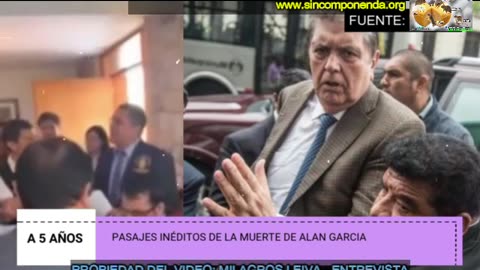 CONTARON LOS ÚLTIMOS MOMENTOS DE ALAN GARCÍA EN SU VIVIENDA