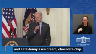 Biden Jokes About Ice Cream Before Addressing Nashville Christian School Shooting