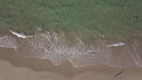 Waves washing on shore, No copyright Free Video