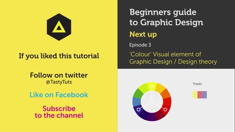 'Line' visual element of Graphics Design / Design theory EP 2/45 [Beginners Guide to Graphics Design