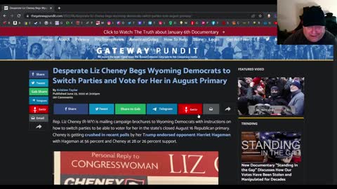 Democrat Liz Chaney is so desperate that she's begging democrats to switch parties and vote for her