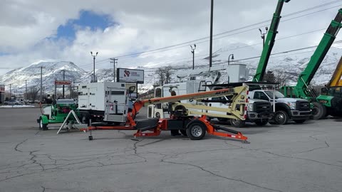 NEW UNUSED Aerial Boom Lift 2023 JLG T350 35' Platform Electric Portable Manlift Articulating