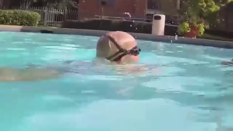 Babies Swimming Under Water