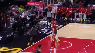 NBA - Deni Avdija finds Daniel Gafford with the slick dime for the two hand jam! Wizards/Hawks