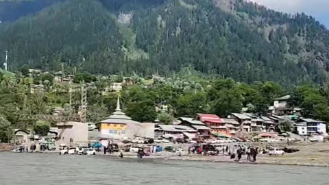 Speed Boating at Sharda Azad Kashmir in Pakistan