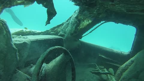 Junk Yard Wreck Dive, Artificial Reef in the Abacos Bahamas